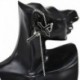 Kereszt - Punk Gothic Long Chain Cross Cipper Stud Drop fülbevalók férfiaknak női ékszerek USA
