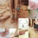 * 15 - Többrétegű Crystal Boka bokakarkötő mezítláb Sandal Beach Foot Jewellery CA