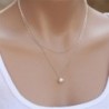 Nincs szín - Divat női gyöngy bűbájos choker vaskos előke nyilatkozat nyaklánc medál ékszerek