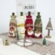 Style-7 szürke karácsonyi íj (hosszú ... - Xmas borosüveg ajándék táskák hóember Mikulás karácsonyi dekoráció