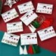 1 Mikulás - Karácsonyi nők zománcozott kristály fülbevalók Dangle Ear Stud Hook Xmas ajándék nagykereskedelem