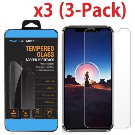 IPhone XR (3 csomag) - 3X Premuim Temper Glass üvegfólia védőburkolat iPhone XS MAX XR 8 7 6S készülékhez
