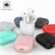 Sárga (kulcstartó nélkül) - AirPods szilikon tok   kulcstartó védőburkolat az AirPod töltőtokhoz