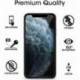 iPhone 11 Pro (4 csomag) - Valódi edzett üveg képernyővédő fólia iPhone 11 XSmax / XR / XS / X / 8/7/6/5 telefonhoz