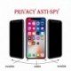 [1 csomag] iPhone 11 Pro 5.8 &quot  - [2 csomag] iPhone X XS XR XS Max Privacy Anti-Spy edzett üveg képernyővédő fólia