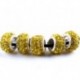 Piros - 20db EZÜST MURANO ÜVEGGÉPEK LÁMPÁK Fit European Charm karkötő DIY ékszerek