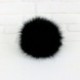 Sötétkék   gumiszalag - Barkácsolás 10 cm 12 cm aranyos műnyúl szőrme Pom Pom labda pompom kötő kalap kiegészítők