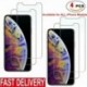 iPhone XR (4-Pack) - (4 darabos) Prémium edzett üvegüveg védőfólia iPhone X / XS / XR / XS Max