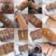 1db levelek ezüst - Klasszikus többrétegű nyíl csomó kristály drágakő medál lánc karkötő varázsa női szett