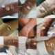 4db / készlet kör zafír kerek ... - Klasszikus többrétegű nyíl csomó kristály drágakő medál lánc karkötő varázsa