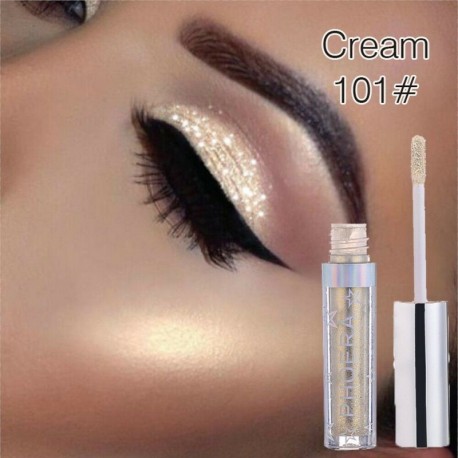 * 101 - 12 színű Eyeshadow Liquid Waterproof Glitter szemceruza csillámos smink kozmetika