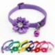 * 3 sárga - Csokornyakkendő állítható cica nyakkendő gallér Bowknot Dot Bell Cat kisállat kiskutya