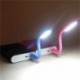 Öt színű mini olvasólámpa, fényvisszaverő USB-lámpa, többszínű mini, USB-s LED-fény az autó notebookjának