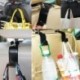 Fekete - 20 kg-os autósülések hátsó kampói Autós csomagtartó-szervező Fejtámla akasztó Jármű kiegészítők