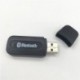 Fekete - USB Bluetooth Aux vezeték nélküli hordozható mini autó Bluetooth zene mp3 audio vevő adapter 3,5 mm-es sztereó