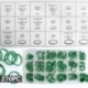 270 db légkondicionáló HNBR O gyűrűk Autójavító eszközök Gumi autóklíma Hűtőközeg gyűrűk Autós kiegészítők