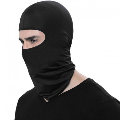Fekete - Motoros védőmaszk - Símaszk - Unisex