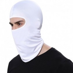 Fehér - Motoros védőmaszk - Símaszk - Unisex