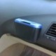 Fekete - Mini autós szemetes automatikus szemetes szemetes kuka szemetes por doboz doboz autó tároló tok autó szemetes kuka