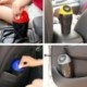 Piros - Autós kuka szervező Szemetes tartó gépkocsik tároló táska kiegészítők automatikus ajtóülés hátsó