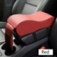 Piros - Bőr autó középső kartámasz fekete automata középkonzol kartámasz ülés ülés szőnyeg párna párnahuzat
