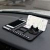 Fekete - Autó csúszásgátló szőnyeg Autós telefon tartó csúszásgátló, ragadós csúszásgátló műszerfalra
