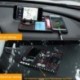 Fekete - Autó csúszásgátló szőnyeg Autós telefon tartó csúszásgátló, ragadós csúszásgátló műszerfalra