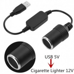 Forró eladó Super 5V 2A USB port 12V autós cigarettagyújtó aljzatba női vezeték átalakító adapter automatikus