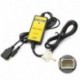 Forró eladó új 6   6 tűs autós USB 3,5 mm-es Aux-in MP3-lejátszó interfész adapter Toyota Camry 12-24V-os autós