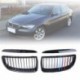 BMW E90 05-08 szedán 4 ajtós első légbeömlő rács lökhárító vese rácsok autó rács vese M-színű fényes fekete