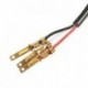Új 24V 36V 48V 3 huzalos csavaros fojtószelep fogantyú elektromos motoros motoros kerékpárhoz 7/8 &quot &quot