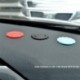 Új ABS 3Colors autóstílus ideiglenes parkolókártya telefonszámtábla autó matrica telefonszám-lappal Kagyló forró