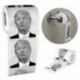 Csók - Gépkocsi-kiegészítők Autószövet-doboz tartó autóhoz Vicces humor Donald Trump selyempapír WC-papír ajándék