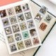 2 - 80 db Párizs sorozat vintage bélyegző matrica pecsét Scrapbooking napló fotóalbum dekoráció