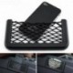 S - 15 * 8cm / 20 * 8cm univerzális autóülés oldalsó hátsó tároló hálótáska telefon tartó zsebszervező fekete
