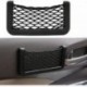 S - 15 * 8cm / 20 * 8cm univerzális autóülés oldalsó hátsó tároló hálótáska telefon tartó zsebszervező fekete