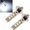fehér - Fehér automatikus praktikus H1 5050smd 13 vezetékes autó fényszóró ködlámpa izzó