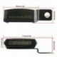 Ezüst - 2x mini LED motorkerékpár irányjelző lámpák első hátsó oszloplámpa villogó fények rezgés vízálló