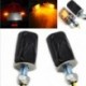 Fekete burkolat - 2db motorkerékpár LED irányjelző mini LED irányjelző irányjelző általános LED módosított kicsi