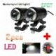 2db univerzális DC 12V-80V motorkerékpár ködlámpa LED fényszóró vezetési spotlámpa   kapcsoló vízálló fényes CSV