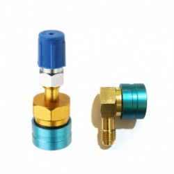 Kiváló minőségű R1234YF alacsony oldali csatlakozó az R134A tömlőadapterhez Gyorsan szerelhető csatlakozó csatlakozó