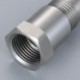 AKCIÓ Kiváló minőségű tartós 2PC autós CEL fix motorfényszűrő adapter oxigén O2 érzékelő M18 X 1.5 CSV