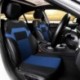Piros - 2db univerzális autó üléshuzat - első üléshuzatok hálós szivacs belső kiegészítők póló Design-for Car