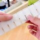 6 db DIY műanyag Fiók Szervező tartó