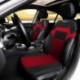 Kék - 2db univerzális autó üléshuzat - első üléshuzatok hálós szivacs belső kiegészítők póló Design-for Car