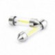 fehér - 10db egyedi COB C5W 12V LED Festoon 36mm autós kupola térképlámpa rendszámtábla izzó alacsony energiafogyasztás