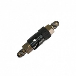 Fekete - AKCIÓ Alumínium AN-3 AN3 motorkerékpár fékvezeték tömlőfolyadék gyorskioldó csatlakozó illesztő készlet