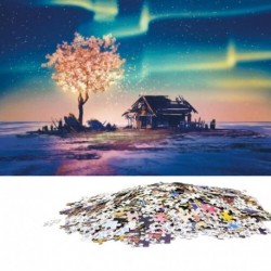 A - Jigsaw Puzzle 1000 darabból álló, fából készült összeszerelt képi tájkép-rejtvények játékok felnőtteknek