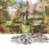 C - Jigsaw Puzzle 1000 darabból álló, fából készült összeszerelt képi tájkép-rejtvények játékok felnőtteknek