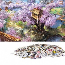 H - Jigsaw Puzzle 1000 darabból álló, fából készült összeszerelt képi tájkép-rejtvények játékok felnőtteknek